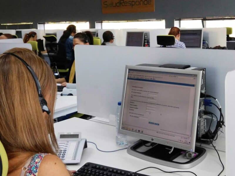 Archivo - Imagen del servicio de atención de Salud Responde. (Foto de archivo). - JUNTA DE ANDALUCÍA - Archivo
