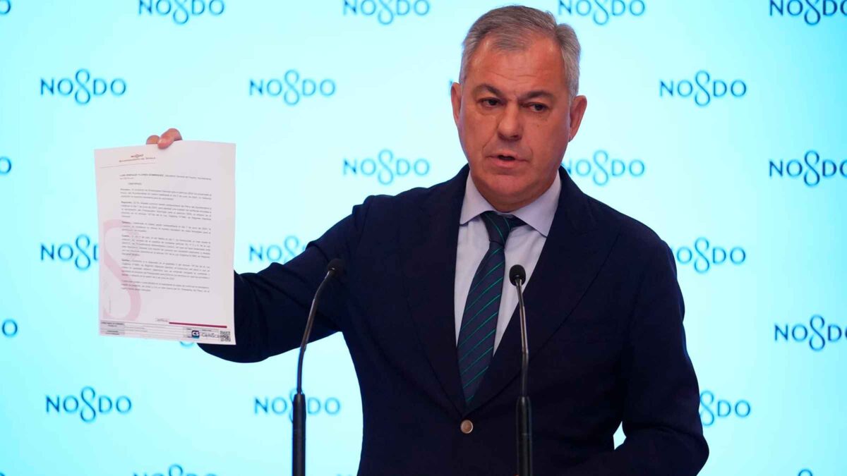 El alcalde de Sevilla, José Luis Sanz, en rueda de prensa en el Ayuntamiento. - FRANCISCO OLMO - EUROPA PRESS