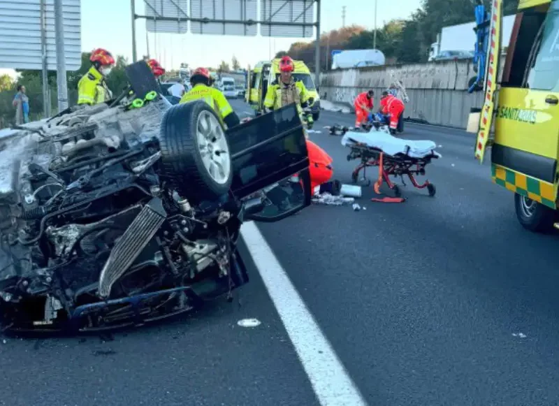 accidente muerto camas