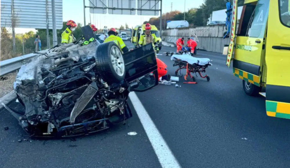 accidente muerto camas