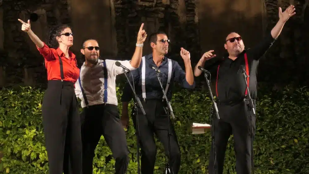 Imagen de una actuación en las Noches en los Jardines del Real Alcázar - AYUNTAMIENTO DE SEVILLA