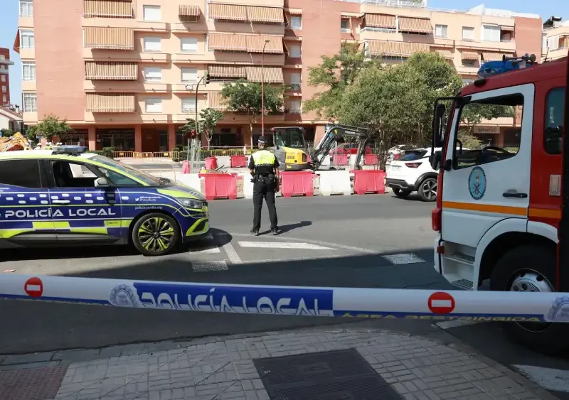 Cortado el tráfico en la avenida de la Ciencias por un escape de gas. - ROCÍO RUZ - EUROPA PRESS