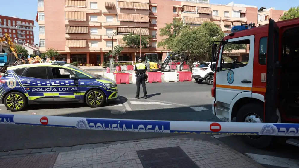 Cortado el tráfico en la avenida de la Ciencias por un escape de gas. - ROCÍO RUZ - EUROPA PRESS