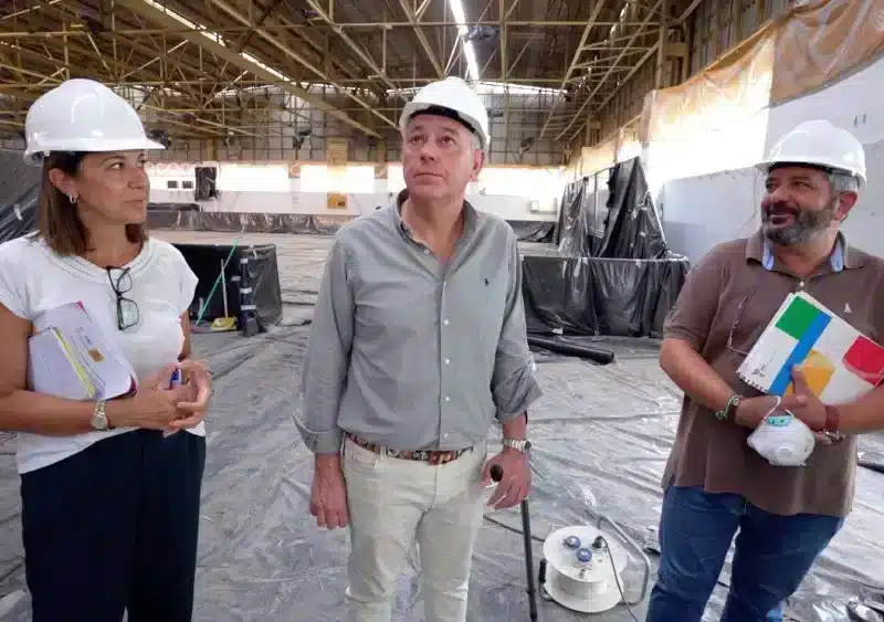 Sanz en el centro deportivo Hytasa - AYUNTAMIENTO DE SEVILLA