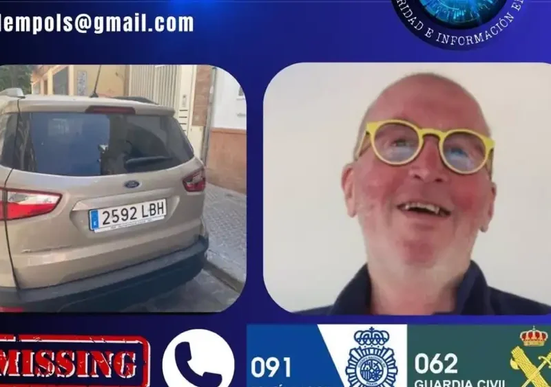 Cartel sobre la desaparición de James Gordon Lyman Lake - REDEMPOLS