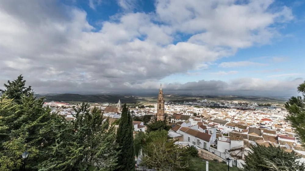 Archivo - Vista panorámica de la localidad sevillana de Estepa. - DIPUTACIÓN DE SEVILLA - Archivo