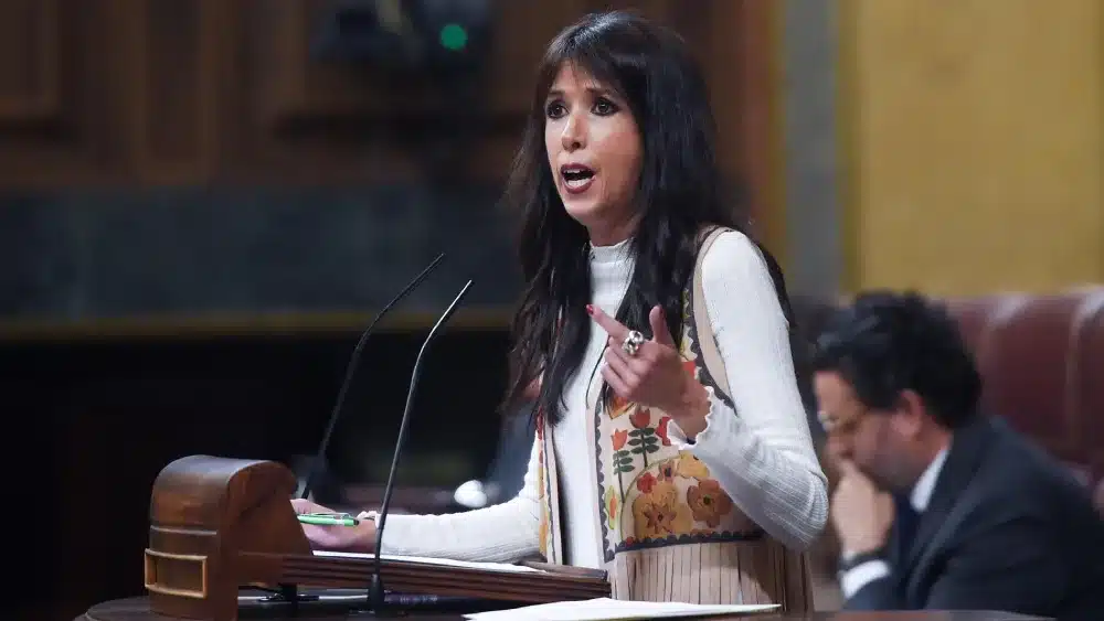 Archivo - La secretaria general de Podemos Andalucía y diputada en el Congreso, Martina Velarde, en una foto de archivo en el Congreso. - Gustavo Valiente - Europa Press - Archivo