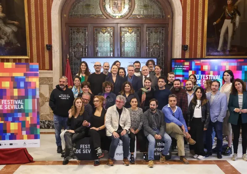 Archivo - Imagen de archivo de la presentación de la programación de la edición XX del Festival de Cine de Sevilla. - AYUNTAMIENTO DE SEVILLA - Archivo