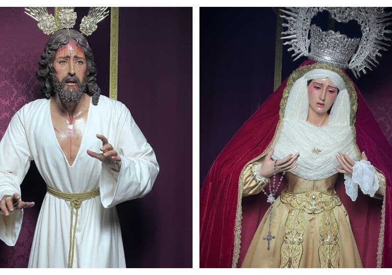 Imágenes de de la Agrupación Parroquial de Nuestra Señora del Rosario de San Jerónimo. @APRosarioSJ