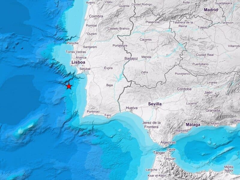 Terremoto en Lisboa de magnitud 5,5 sentido en Sevilla