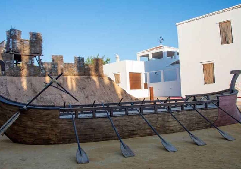 Imagen de la embarcación etrusca del festival de Gilena /SA