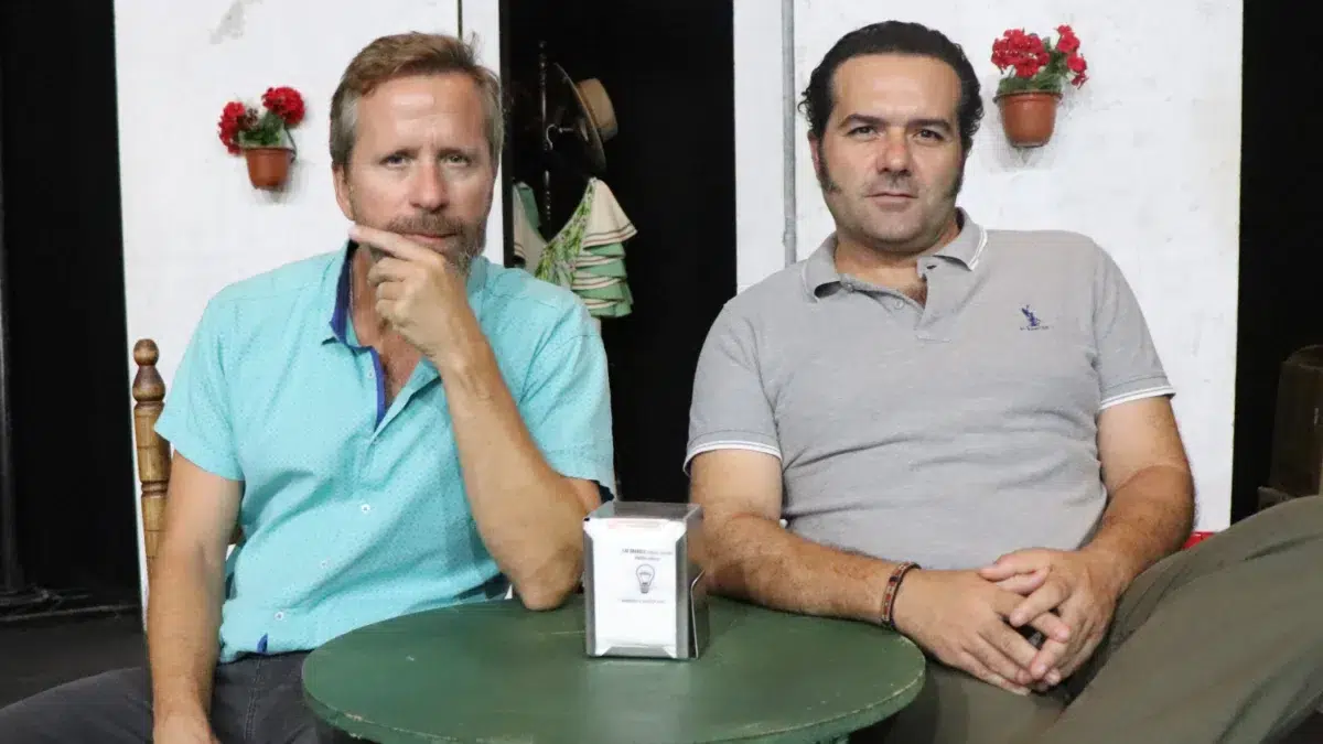 Alberto López y Alfonso Sánchez, más conocidos como los Compadres / Coral Gata