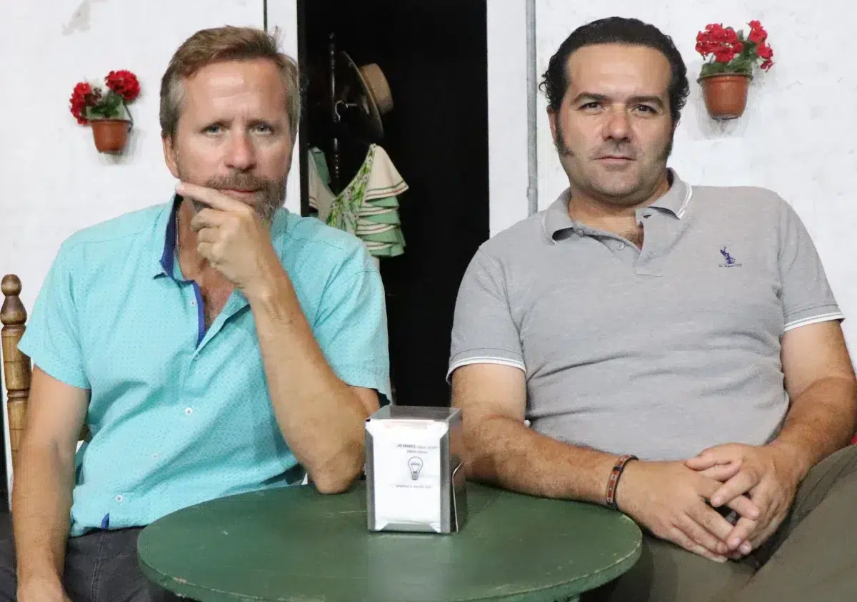 Alberto López y Alfonso Sánchez, más conocidos como los Compadres / Coral Gata