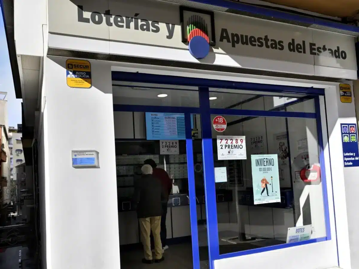 Administración de Loterías en una imagen de archivo - JUANDE ORTIZ BEA