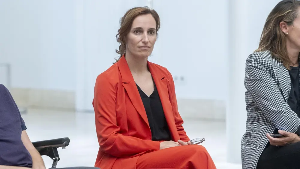 Imagen de archivo de la ministra de Sanidad, Mónica García. - Alberto Ortega - Europa Press