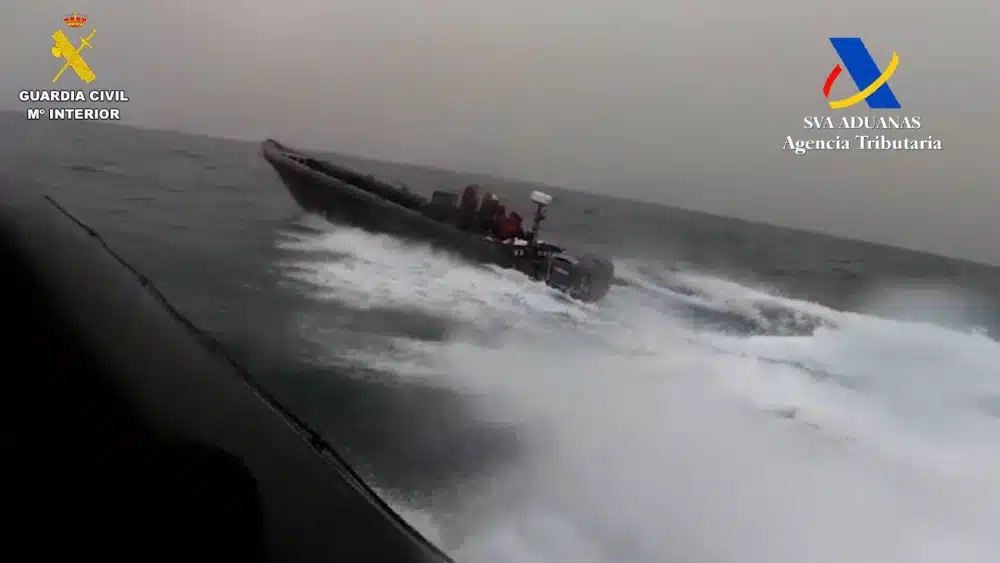 Archivo - Imagen de una las operaciones contra las narcolanchas. Imagen de archivo. - AGENCIA TRIBUTARIA/INTERIOR