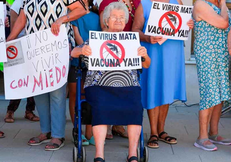 Imagen de la plataforma del Virus del Nilo / SA