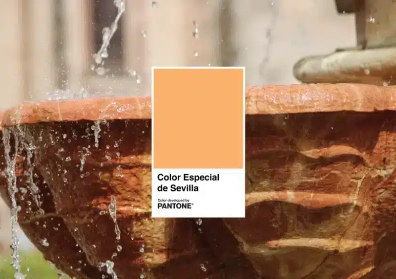 Color especial de Sevilla según Pantone
