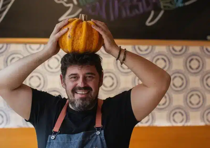 El chef Gonzalo Jurado
