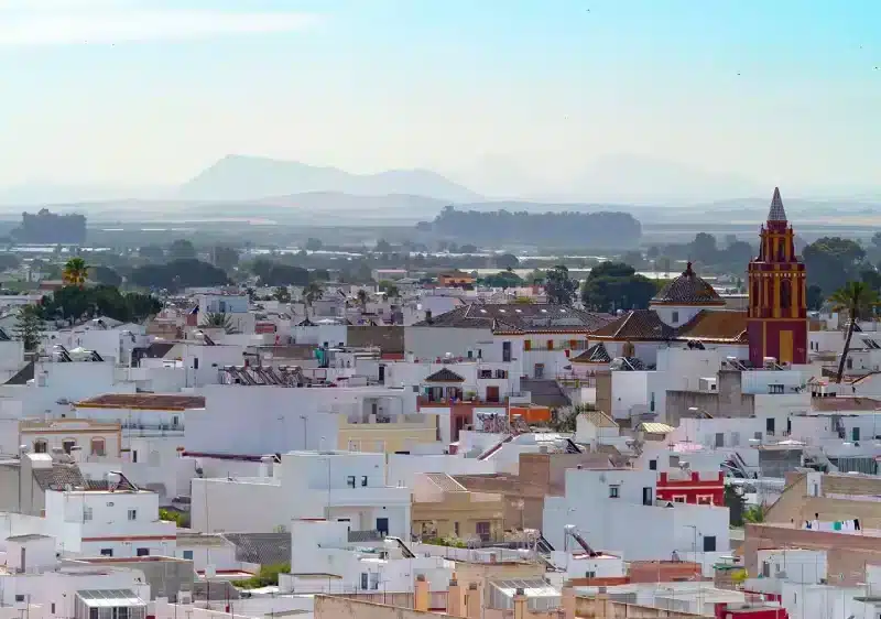 Imagen panorámica de Los Palacios. Turismo de Los Palacio