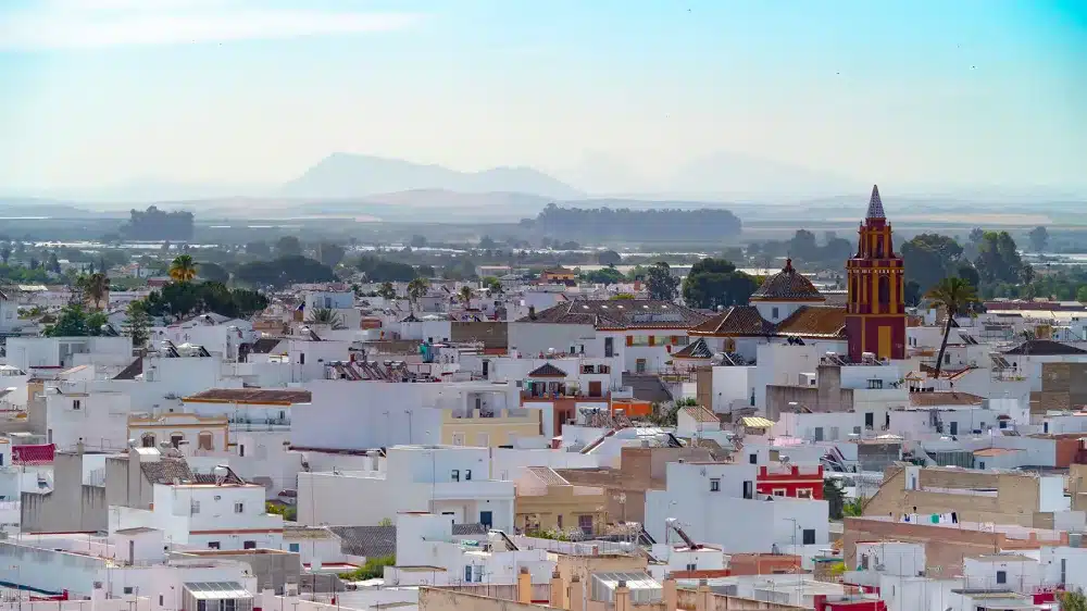 Imagen panorámica de Los Palacios. Turismo de Los Palacio