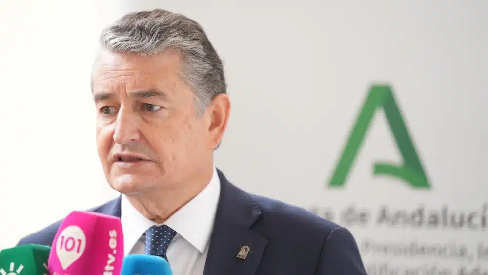 El consejero de la Presidencia, Interior, Diálogo Social y Simplificación Administrativa, Antonio Sanz. - MARÍA JOSÉ LÓPEZ - EUROPA PRESS