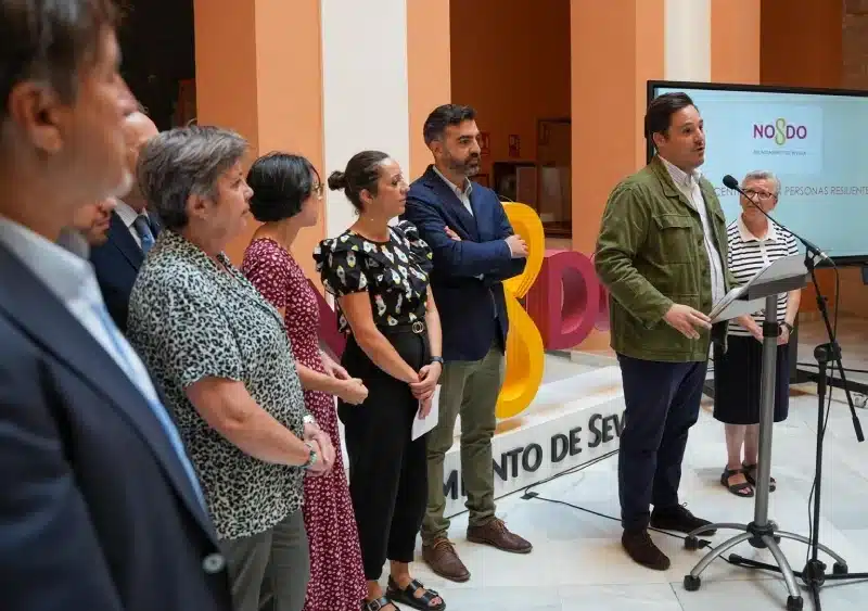 El concejal José Luis García defiende los centros "resilientes" - AYUNTAMIENTO DE SEVILLA