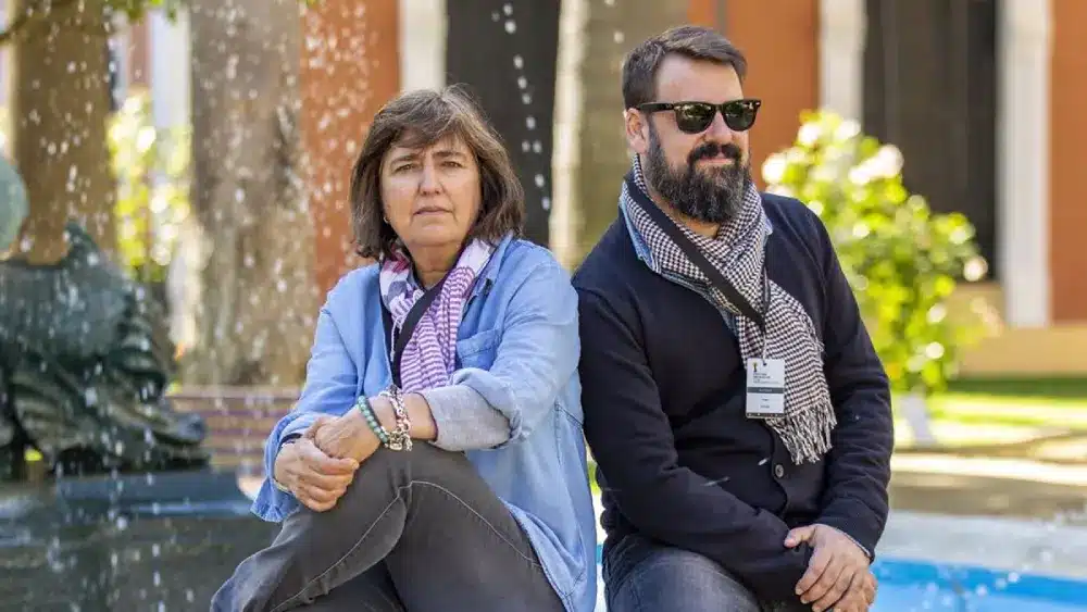 Los directores Remedios Malvárez y Arturo Andújar, en el Festival de Huelva. - FESTIVAL DE HUELVA.