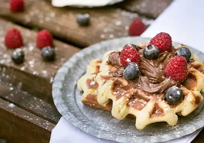 Imagen de archivo de un gofre. SA