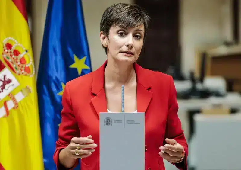 La ministra de Vivienda y Agenda Urbana, Isabel Rodríguez - Carlos Luján - Europa Press