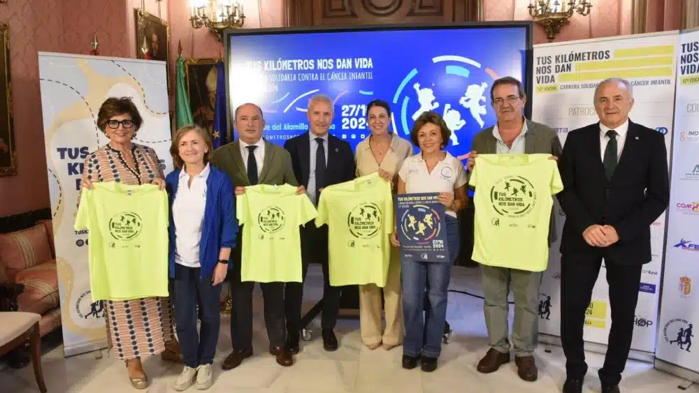 Presentación de la XII carrera solidaria Tus kilómetros nos dan vida' - AYUNTAMIENTO DE SEVILLA