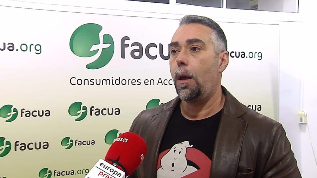 Archivo - El secretario general de Facua, Rubén Sánchez. - EUROPA PRESS - Archivo