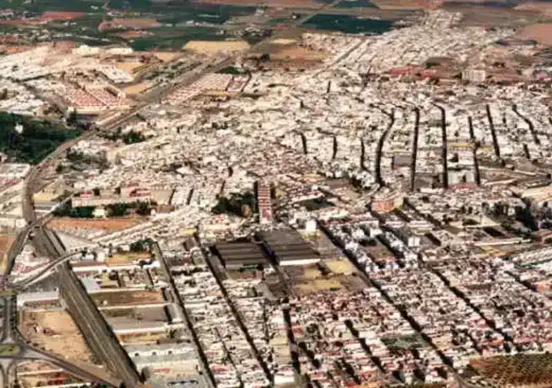 Vista aérea de Dos Hermanas