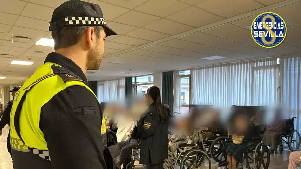 Imagen de la residencia de ancianos de la Avenida de Italia en Sevilla. - ENERGENCIAS SEVILLA