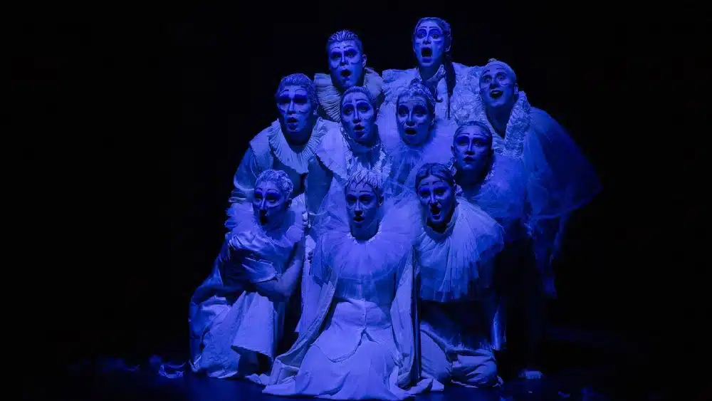 La obra «Del nido al nicho», de La incierta compañía. SA