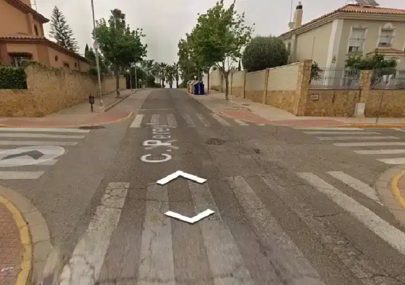 Imagen del cruce de la calle Hiedra con Perejil, en el Distrito de Quinto. - 112