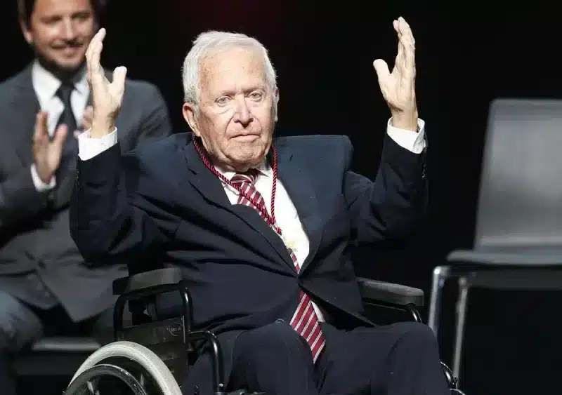 José Luis Garrido Bustamante durante el acto de entrega de la Medalla de Oro de la Ciudad de Sevilla el pasado 30 de mayo