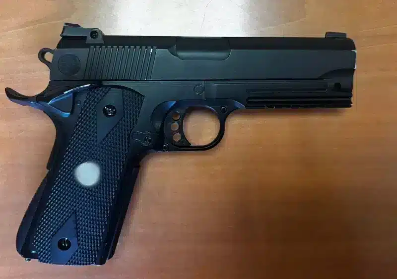 Archivo - Imagen de archivo de una pistola intervenida por la Policía - POLICÍA NACIONAL - Archivo