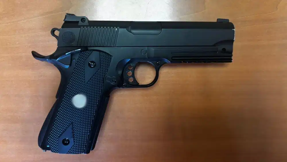 Archivo - Imagen de archivo de una pistola intervenida por la Policía - POLICÍA NACIONAL - Archivo