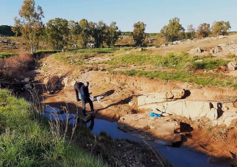 Archivo - Imagen de actuaciones de la CHG en un arroyo - CHG - Archivo