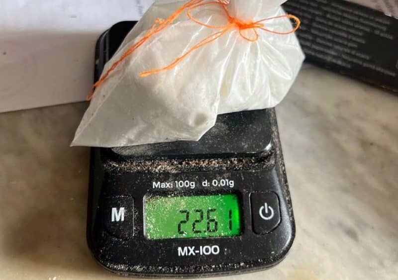 Imagen de archivo de un pesaje de cocaína - POLICÍA NACIONAL