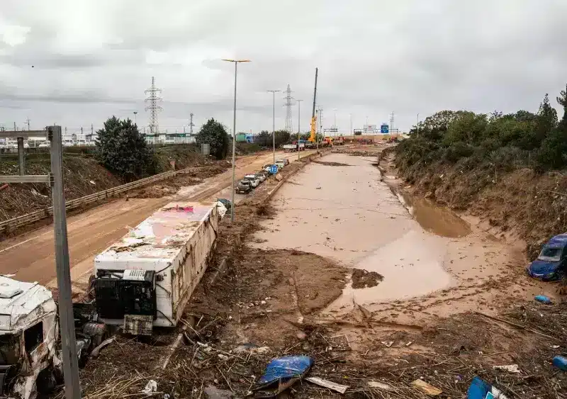 Estragos ocasionados por la DANA, a 4 de noviembre de 2024, en Torrent, Valencia - Matias Chiofalo - Europa Press
