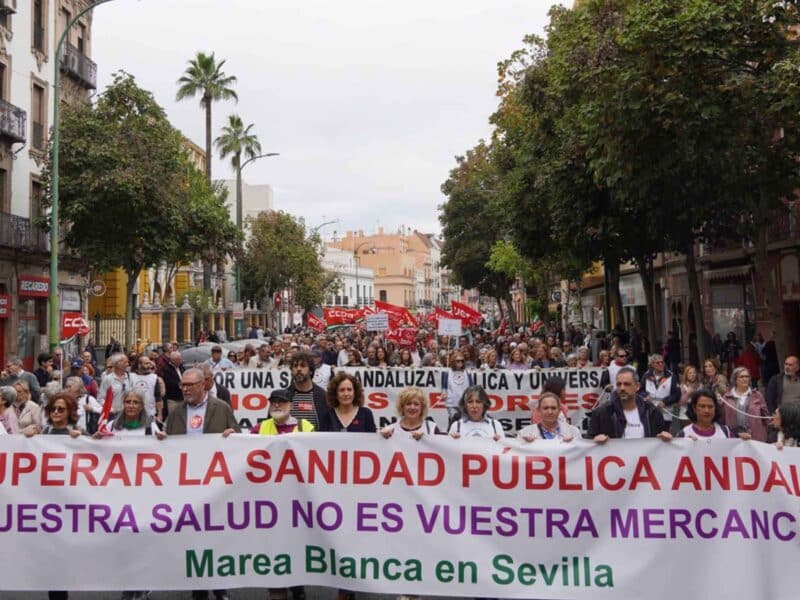 Manifestación por la sanidad pública