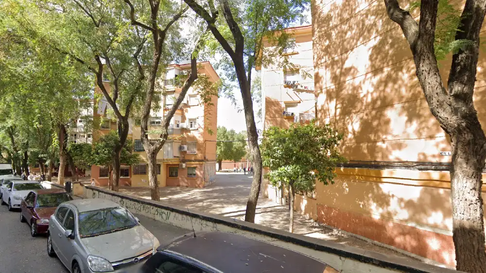 Plaza Andrómeda, en Los Pajaritos. Google Maps