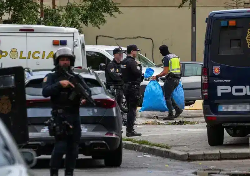 Efectivos de la Policía Nacional desplegados en una operación - María José López - Europa Press