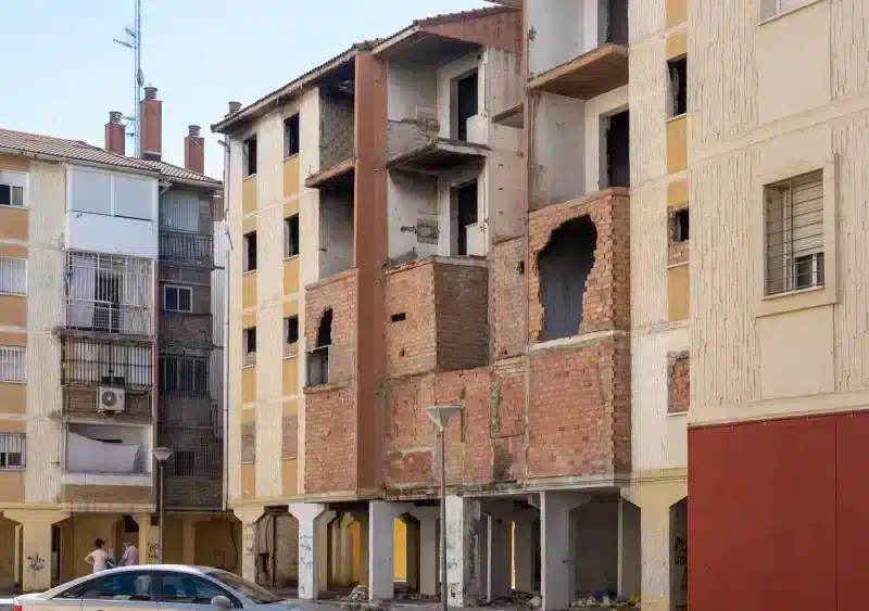 Archivo - Imágenes de las Tres Mil Viviendas del Polígono Sur de Sevilla - Eduardo Briones - Europa Press - Archivo