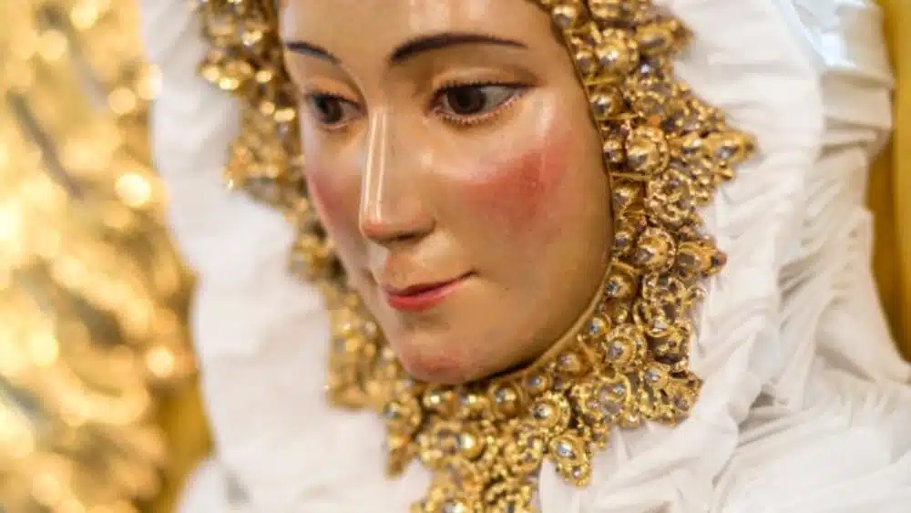 Imagen de la Virgen de Setefilla de Lora del Río