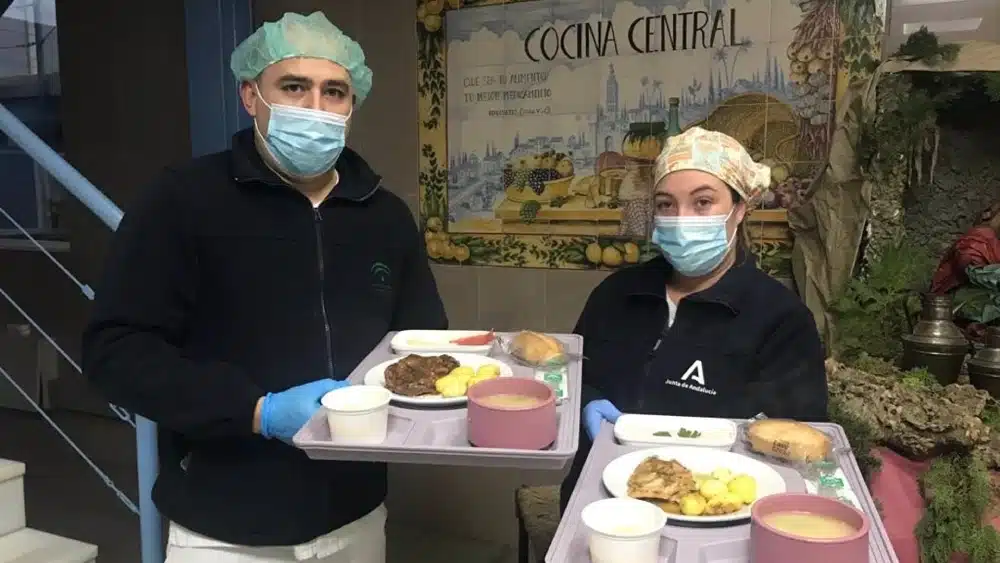 Menú de nochebuena en el Hospital Virgen del Rocío. - JUNTA DE ANDALUCÍA