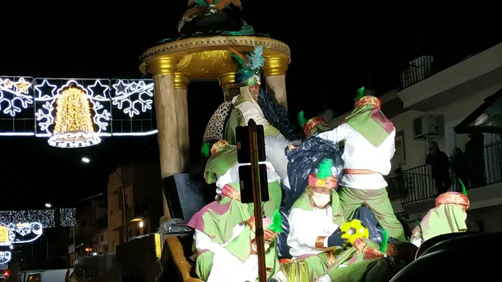 Foto de archivo de la Cabalgata de Reyes de Camas