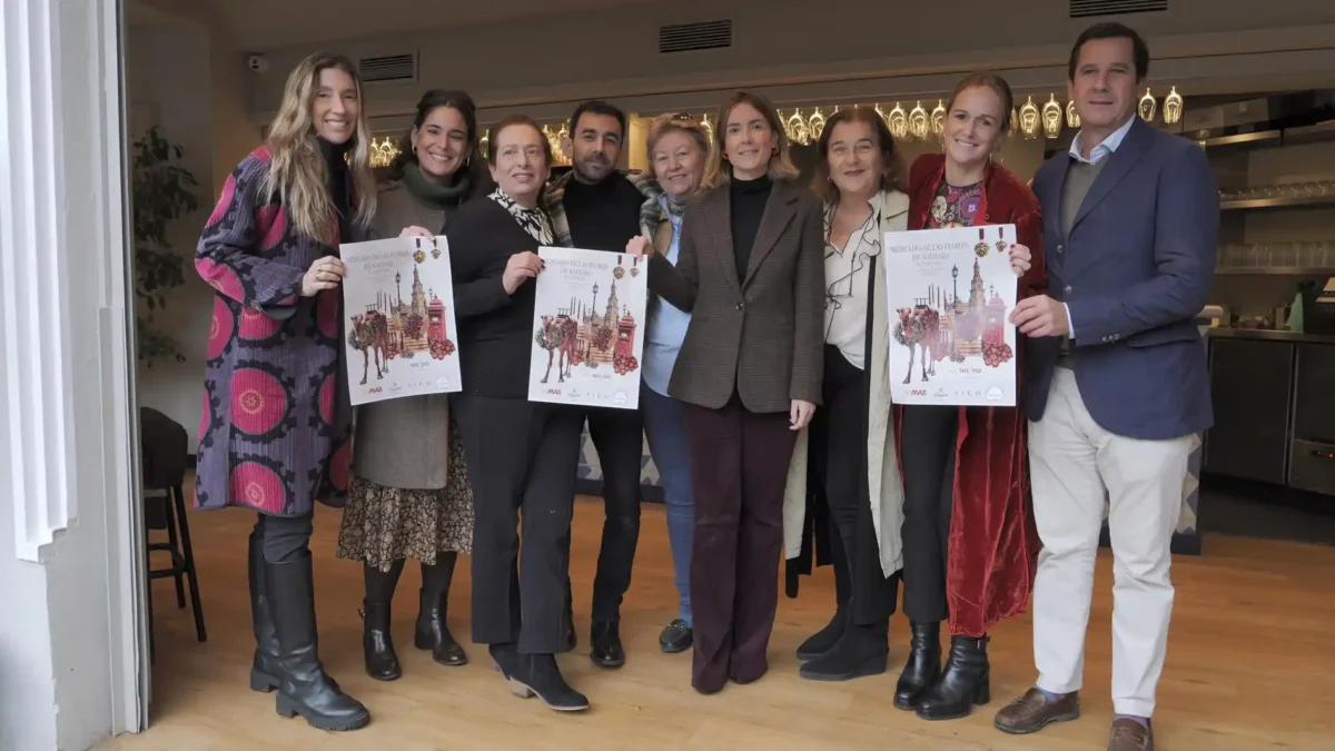 Blanca Gastalver, en la presentación de la primera edición del Mercado de las Flores del Porvenir. - AYTO.DE SEVILLA